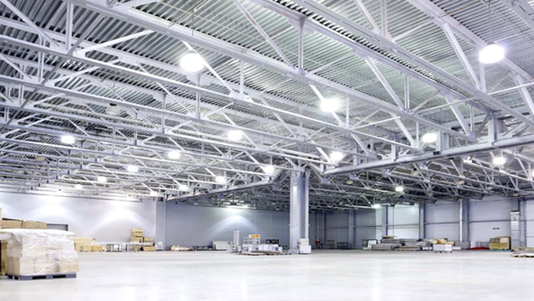 Industrial lighting upgrade project