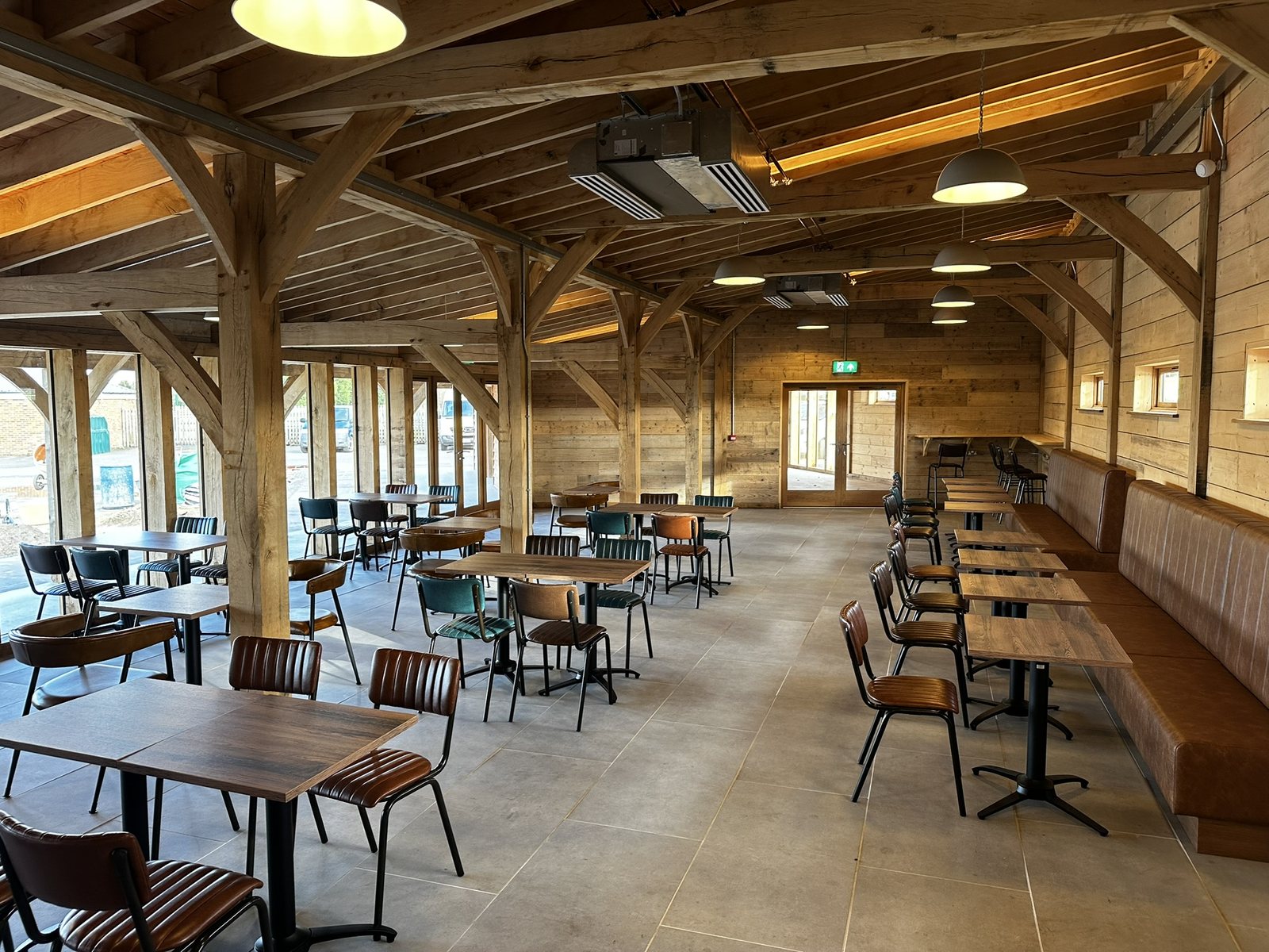 Croft Circuit Hangar 50 hospitality space electrical project