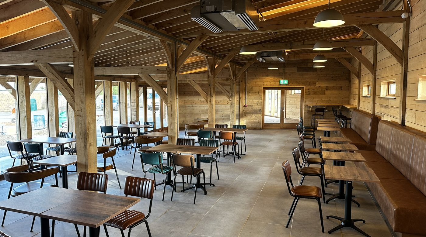 Commercial fit-out lighting installed by SEM Electrical