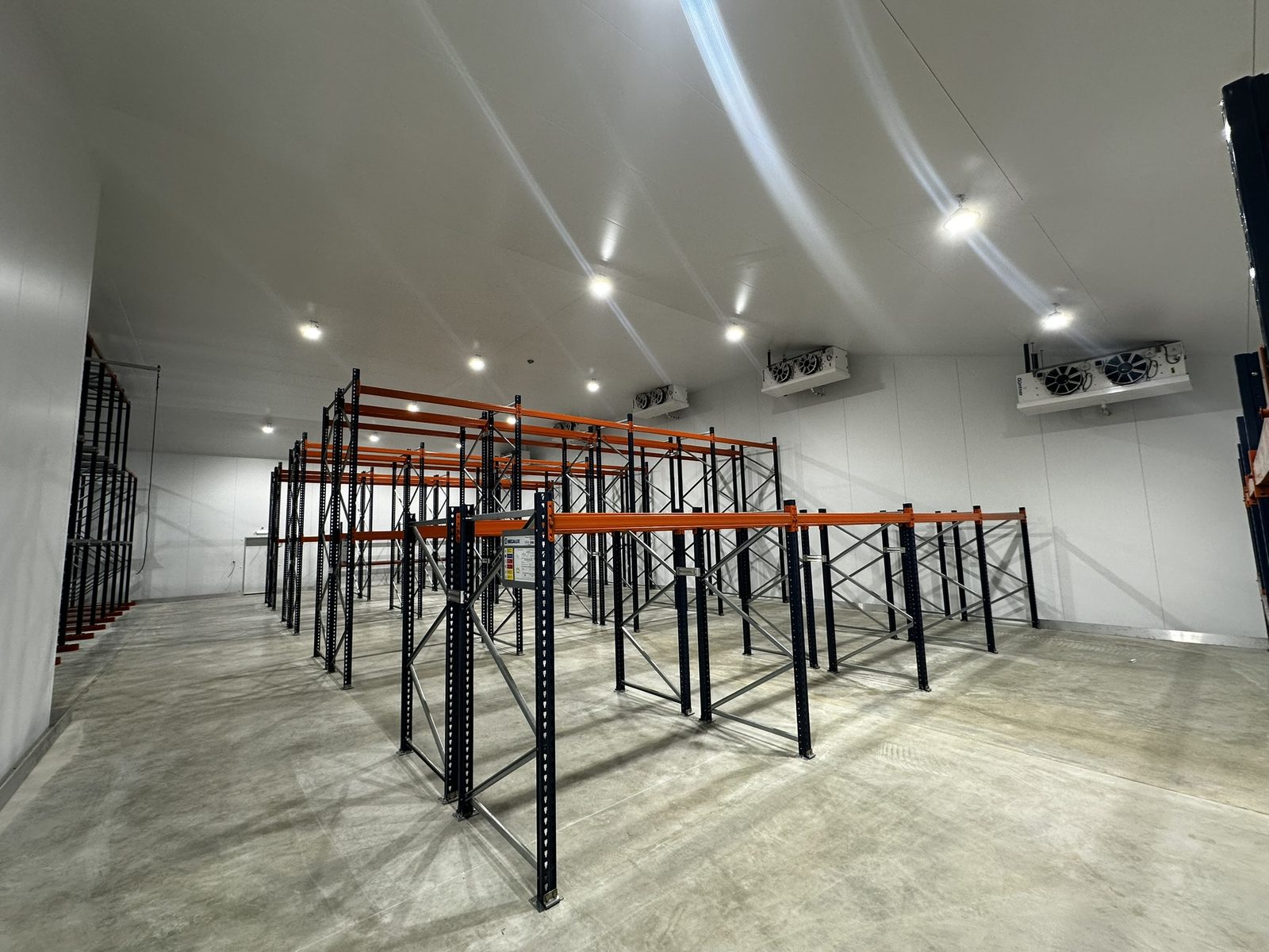Cold store lighting installation by SEM Electrical